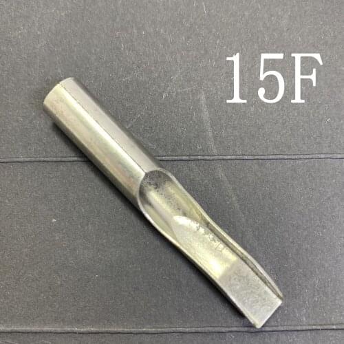 50 pcs Stainless Steel Tattoo Tips Set Tattoo Nozzle Tips Needles -15F