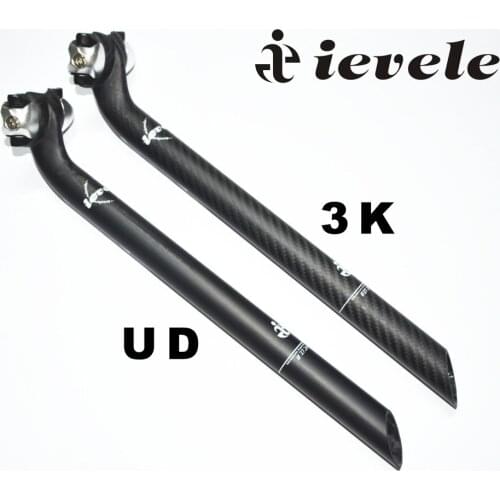 Free shipping Special ievele BACK 25MM 3k seatpost carbon fiber seat tube 27.2/30.8/31.6*350mm road bike mtb bike