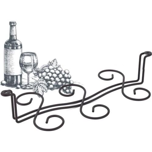 Wine Glass Rack Hanging Wine Cup Holder Bar Goblet Stemware Storage Racks Shelf Hanger Iron Kitchen Organizer
