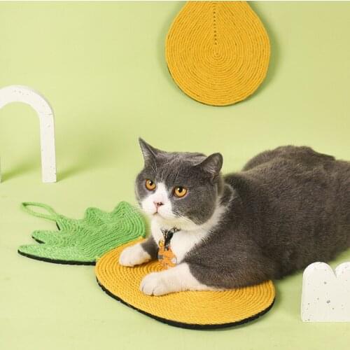 Sisal Cat Scratching Pad Grinding Claw Sleeping Pad Dust-free Mat Scratch And Abrasion Resistance Cat Pet Products