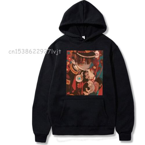 Anime Toilet-Bound Hanako-kun Hanako Kun Hoodies Pullover Cosplay Costume Hooded Sweatshirt Unisex Outerwear