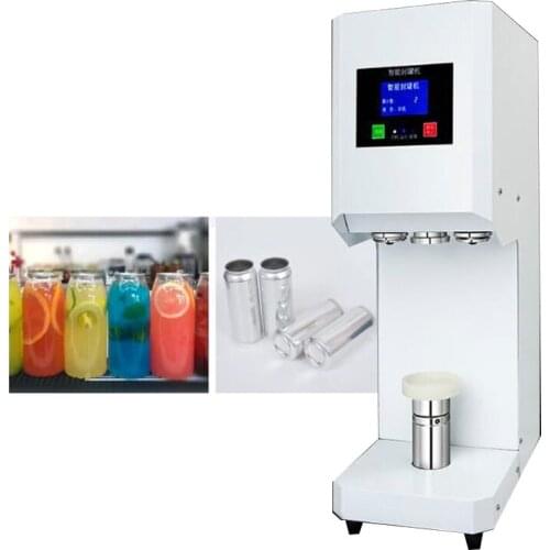 High Quality Automatic Milk Tea Shop Beverage Sealing Machine Can Sealing Machine Aluminum Beer Can Sealing Machine Cola Sealing