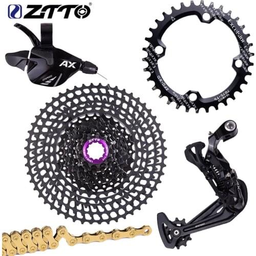 ZTTO MTB 1*12 12speed Bicycle Group set 12 S Shifter Rear Derailleur 1x12 kit 12s Mountain Bike 12 Speed Cassette Chain wheel