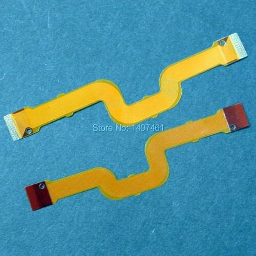 2PCS New LCD hinge Rotate shaft flex cable for Olympus STYLUS TG850 TG860 TG-850 TG-860 Tough850 Tough860 Digital Camera