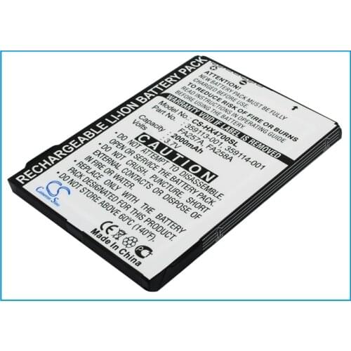 Cameron Sino 2000mAh Battery for HP iPAQ HX4700,HX4705,HX4715,HX4800,290483-B21, 359498-001