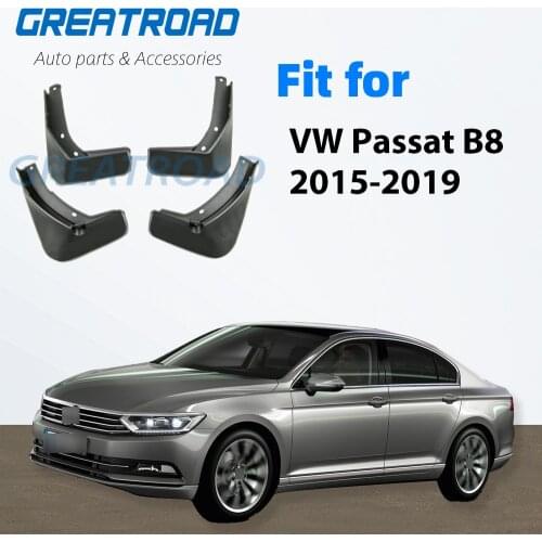 Car Accessories Mud Flaps Fender Flares Splash Guards Mudguards for VW Passat B8 2015 2016 2017 2018 2019