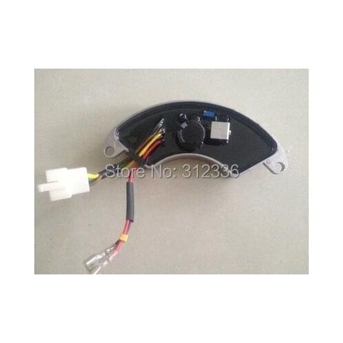 Free Shipping Aluminum Case AVR Generator Single Phase 4kw 5kw 6kW 4kVA 5kVA 6kVA 7kVA suit for kipor kama and all chinese brand