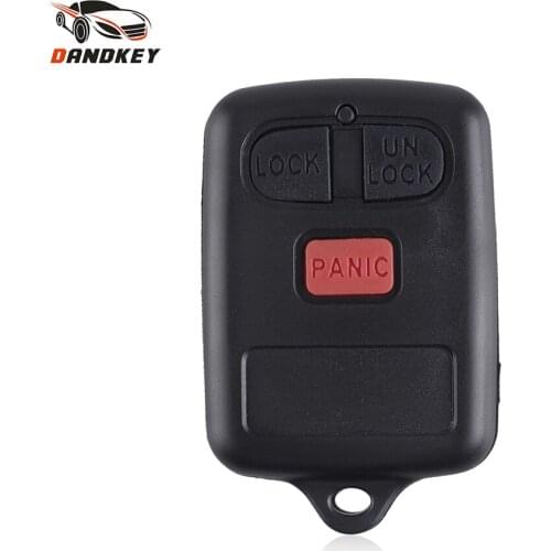 Dandkey 10pcs Replacement Entry Car Remote Control Key Shell For Case For BYD F3 F3R Key Fob 3 Buttons Blanks Key Cover