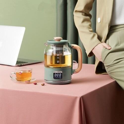 Bear 220V Health Pot Household 0.8L Multifunctional Small Mini Automatic Glass Electric Kettle Tea Maker Pot Kettle Electric