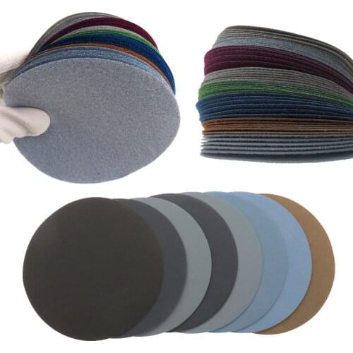 20PCS 996A 5Inch Round Sand Paper 125MM Sandpapers kit Dry Wet Abrasive Tools Grinding Car Polishing Finishing woodworking