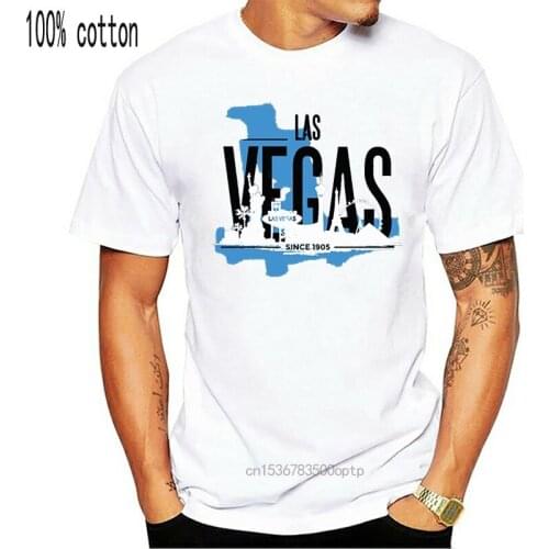 New Las Vegas Skyline Design T-Shirt Men T Shirt Men Mens Tshirt Clothing Summer Male Plus Size 3xl 4xl 5xl Design Tops