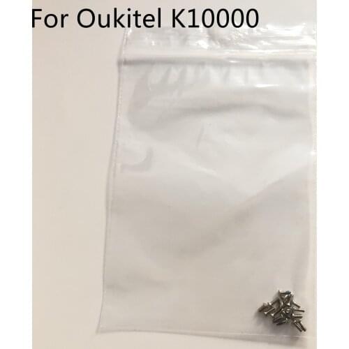 Original Used Phone Case Screws For Oukitel K10000 5.5inch MT6735 Quad Core HD 1280x720 Free Shipping
