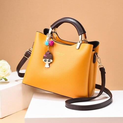 Autumn Hot Sale New Ladies Pure Color Handbags Confident and Comfortable Fashion Urban Elegant and Generous Womens Bags