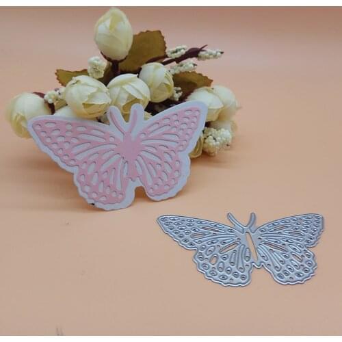 Craft dies 3D Butterfly Frame Metal cutting dies DIY scrapbooking Double Layers die cut decorations for home embossing stencil