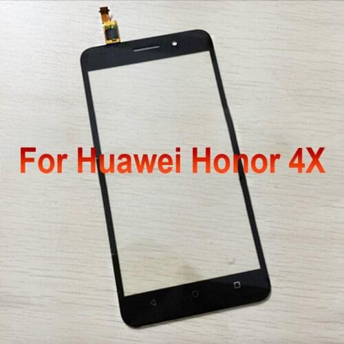 For Huawei Honor 4X 4x Touch Panel Screen Digitizer Glass Sensor Touchscreen Touch Panel With Flex Cable Replacement Honor4X