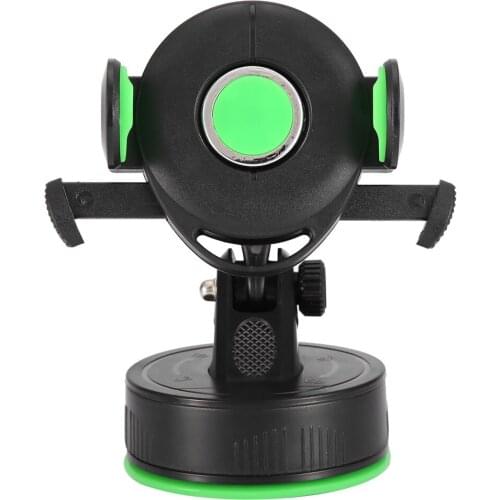 SOONHUA 360 Degrees Rotating Adjustable Car Phone Support Holder Automobile Mobile Phone Stand For 3.5-6.8in Smart Phone use