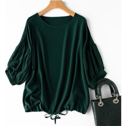 Зеленые блузки WDDFLOWER China At AliExpress