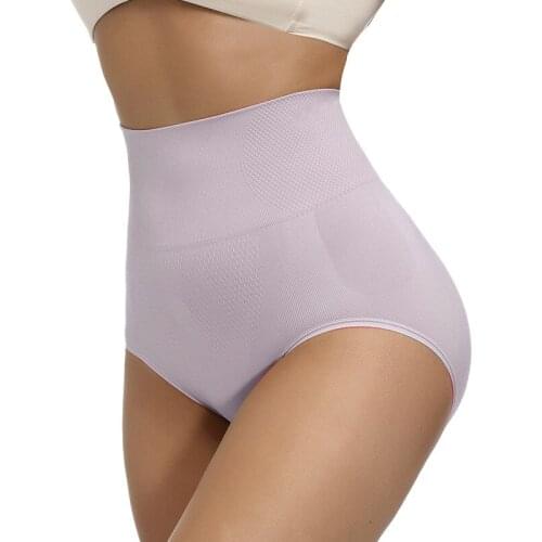 Control Panties Women Underwear High Waist Cotton Lining Stretch Shapewear 60-85cm Waistline
