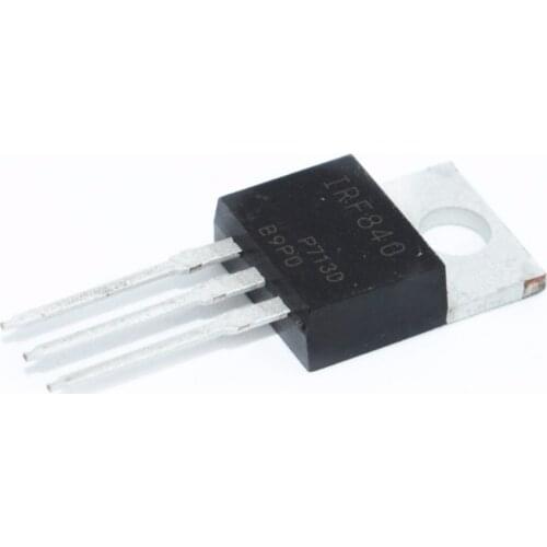 100pcs RF840 IRF840PBF MOSFET N-Chan 500V 8.0 Amp TO-220 new