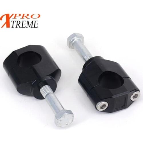 28MM HandleBar Fat Bar Mounts Clamp Riser For Honda CR125 CR250 CRF250R CRF450 Kawasaki KX125 KX250 KXF250 KXF450 Suzuki RMZ250