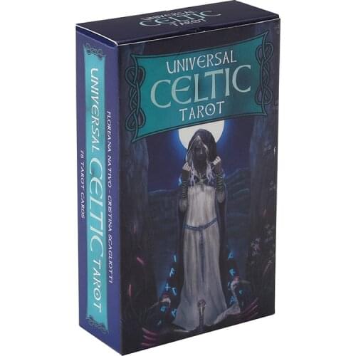 78pcs Tarot Cards Oracle Universal Tarot Full English Guidance Divination Fate Tarot Card For Family Party Deck Board Game Card