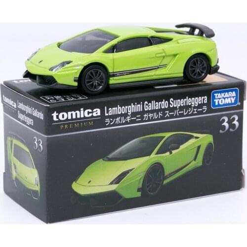 Takara Tomy Tomica PREMIUM #33 Lamborghini-Gallardo Superleggera Car Mode Scale 1:62 New in Box