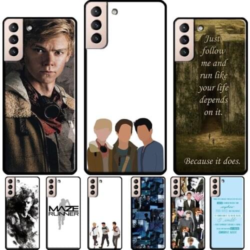 Maze Runner Case For Samsung Galaxy S20 S21 Ultra Note 20 S20 FE Note 10 S8 S9 S10 Plus Cover Fundas