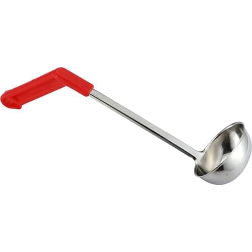 Goose Egg Soup Spoon Ladle Stainless Steel Long Handle Cooking Spoon 5 Sizes
