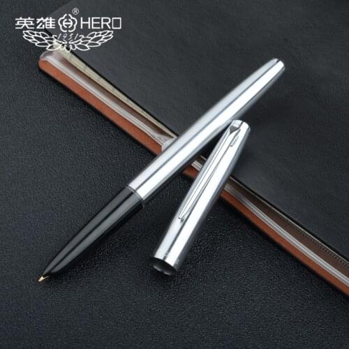 Hero Retro Old all steel 338 iridium pen adult calligraphy pen