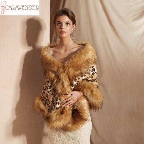 PJ18103 Exquisite Grey Fur Shawl Luxury Winter Fur Wrap Shawl Womens Neck Warmer Jacket Coat Fur Collar Accessories Shrug Cape