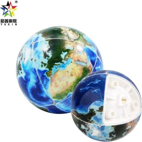 Global MoCube yuxin earth 2x2x2 cube Educational puzzle Toy Novelty Puzzle gift idea birthday