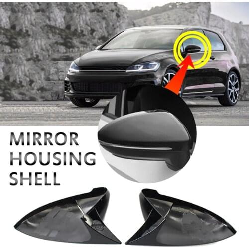 Left & Right Car Rear Door Wing Mirror Cover Cap Rearview Mirror Cover For VW E-Golf MK7 VII Golf 5G0857537 5G0857538 VARIANT