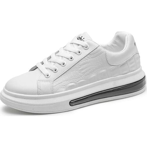 Men Sneakers Waterproof Shoes Air Cushion Increase Comfortable Boots Street Style Non-Slip Sports Shoes New 39-44 Sneaker