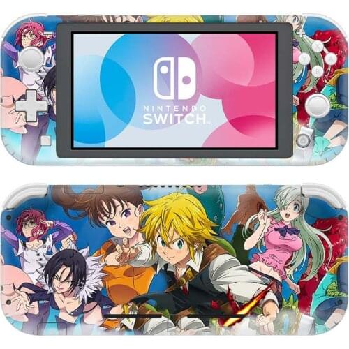 The Seven Deadly Sins NintendoSwitch Skin Sticker Cover For Nintendo Switch Lite Protector Nintend Switch Lite Skin Sticker
