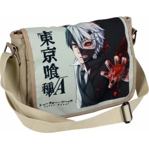 Cartoon Tokyo Ghoul Touka Kirishima Kaneki Ken Satchel bag shoulder bag case school student gift