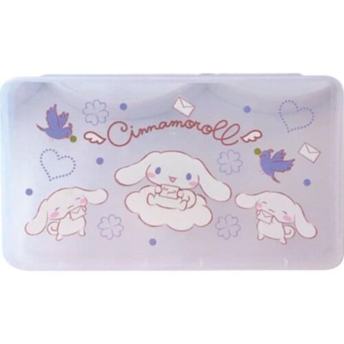 Cartoon Animal Disposable Mask Storage Box Holder Dustproof Portable Container U2JD