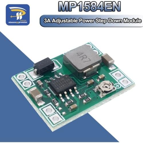 MP1584EN DC-DC step-down power supply module 3A adjustable step-down module super LM2596 ultra-small size size DCDC