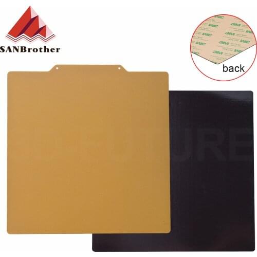 Removal Spring Steel Sheet Pre-applied PEI Flex Magnetic Hot Sticker 220x220 235x235 310x310mm for 3D Printer Heat bed Sapphire