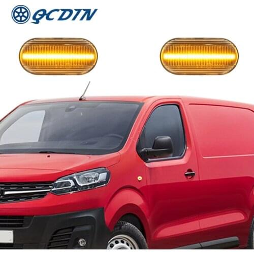 QCDIN For Opel Vivaro 2001 Side Marker Light Turn Signal Light Adapter Signal Light For Nissan INTERSTAR Pritsche Fahrgestell