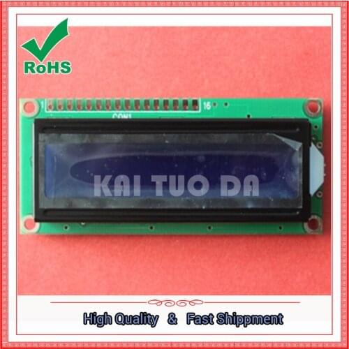 1602 LCD screen 1602A LCD module backlight blue on the white character type LCD1602A-5V LCD1602