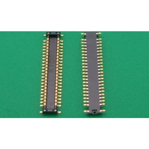 2-100pcs/lot LCD Display screen FPC connector for Samsung GALAXY S3 I9300 I9305 I9308 I939 Logic on motherboard mainboard