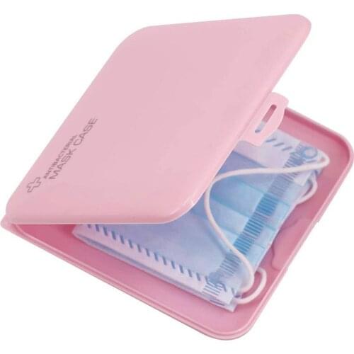 2Pcs table Disposable Mase Case Mask Storage Case mask holder Save mask box Face Mask Container Mask Organizer Box