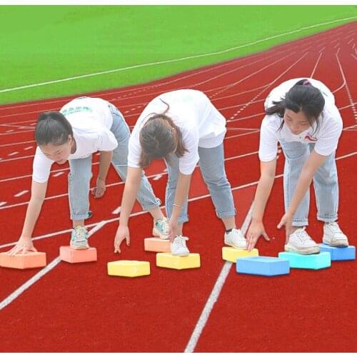 3 Pcs Outdoor River Crossing Stone Fun Game Children Parent-child Interactive Game Balance Brick Kindergarten Group Sports Toys