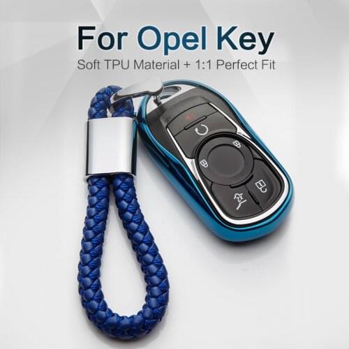 6 Colors TPU Car Styling Key Case Cover For Opel Corsa D C Vectra Insignia Vivaro Signum Meriva Mokka Zafira Keyring Accessories
