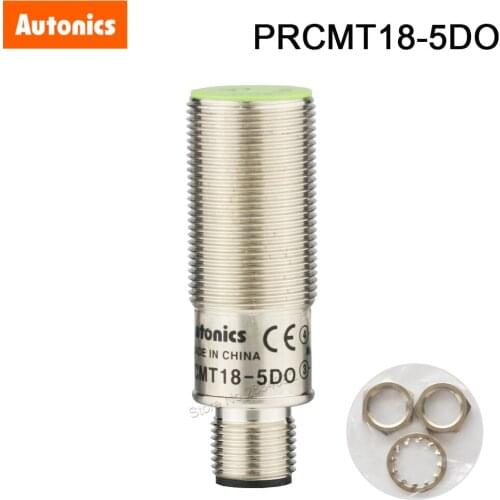 Autonics M18 12-24VDC 5mm Proximity switch PRCMT18-5DO IP67 DC Approach Sensor NO for Iron