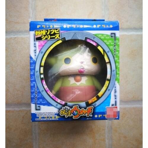 9cm Japanese cartoon Yokai watch action figure doll.PVC kids gift toy yokai-watch Jibanyan Roboyan