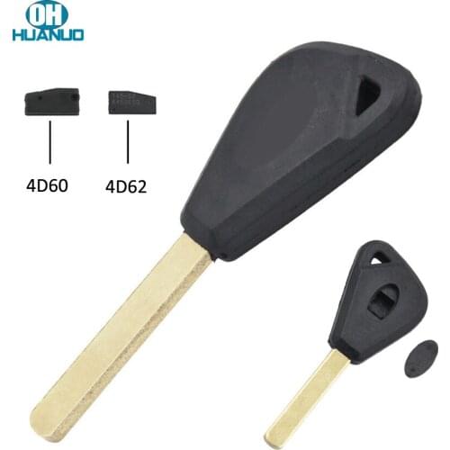 Transponder Blank Key Case Shell for Subaru Impreza Forester Impreza Legacy Outback WRX Tribeca With 4D60 4D62 Chip