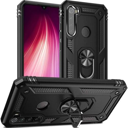 For XiaoMi RedMi Note 9s 8 7 K20 Pro 7A 8A 9T Case,Military Grade 15ft. Drop Tested Protective Kickstand Magnetic Car Mount Case
