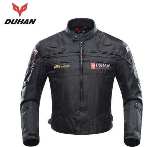DUHAN Women and Men Windproof Warm Motorcycle Riding jacket Kinght Motorbike Racing jacket Moto Protective Gear cotton liner