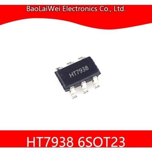 10pcs HT7938 6SOT23 Electronic Components Integrated Circuits Active Components High Current and Performance White LED Driver